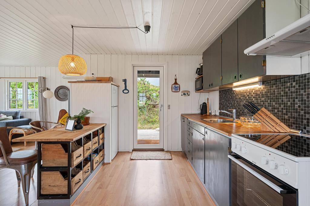 Gemütliches, strandnahes Ferienhaus in Houvig mit Hund erlaubt in Ringkøbing, Holmsland Klit