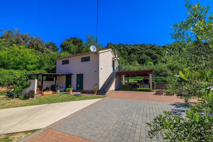 Ferienhaus mit Meerblick für 5 Personen, mit Garten, mit Haustier in Barbat na Rabu