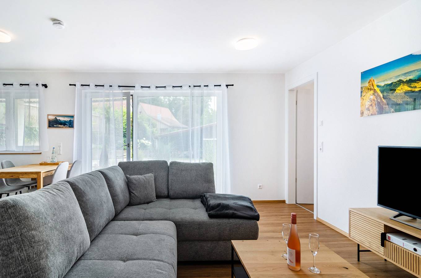 Ganze Wohnung, Apartment 'Jegle' mit privater Terrasse, privatem Garten und Wlan in Salem, Bodenseekreis