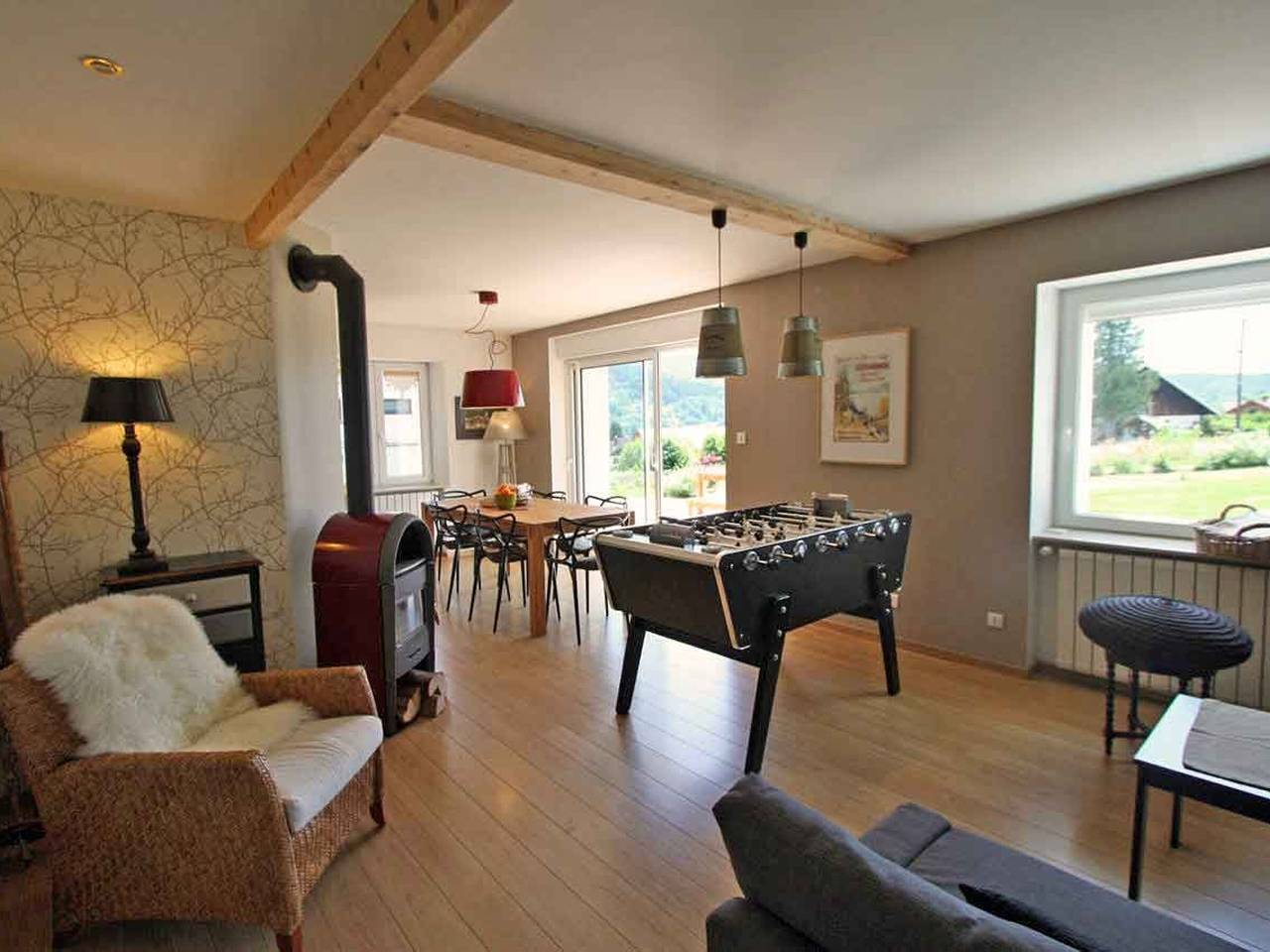 Maison avec Terrasse, Babyfoot et Pétanque à Gérardmer in Gérardmer, Parc naturel régional des Ballons des Vosges