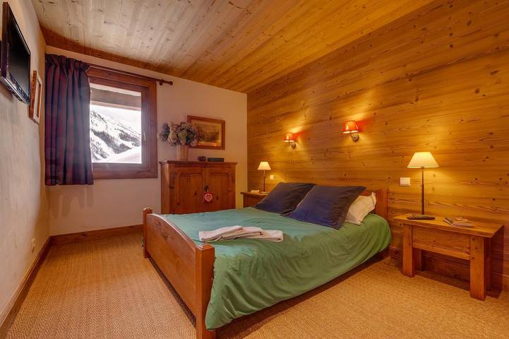 Chalet pour 5 personnes, avec balcon/terrasse et terrasse, animaux acceptés à Sainte-Foy-Tarentaise - 4