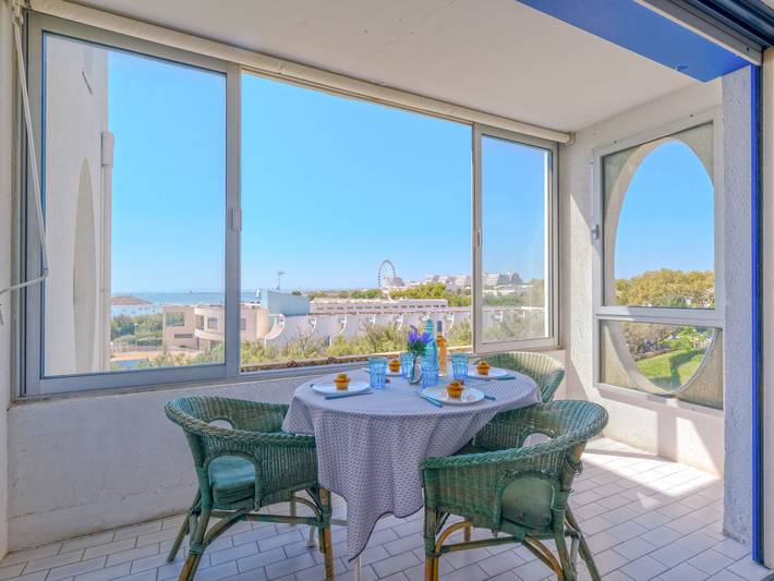 Appartamento per 4 persone, con Balcone e Terrazza in Camargue