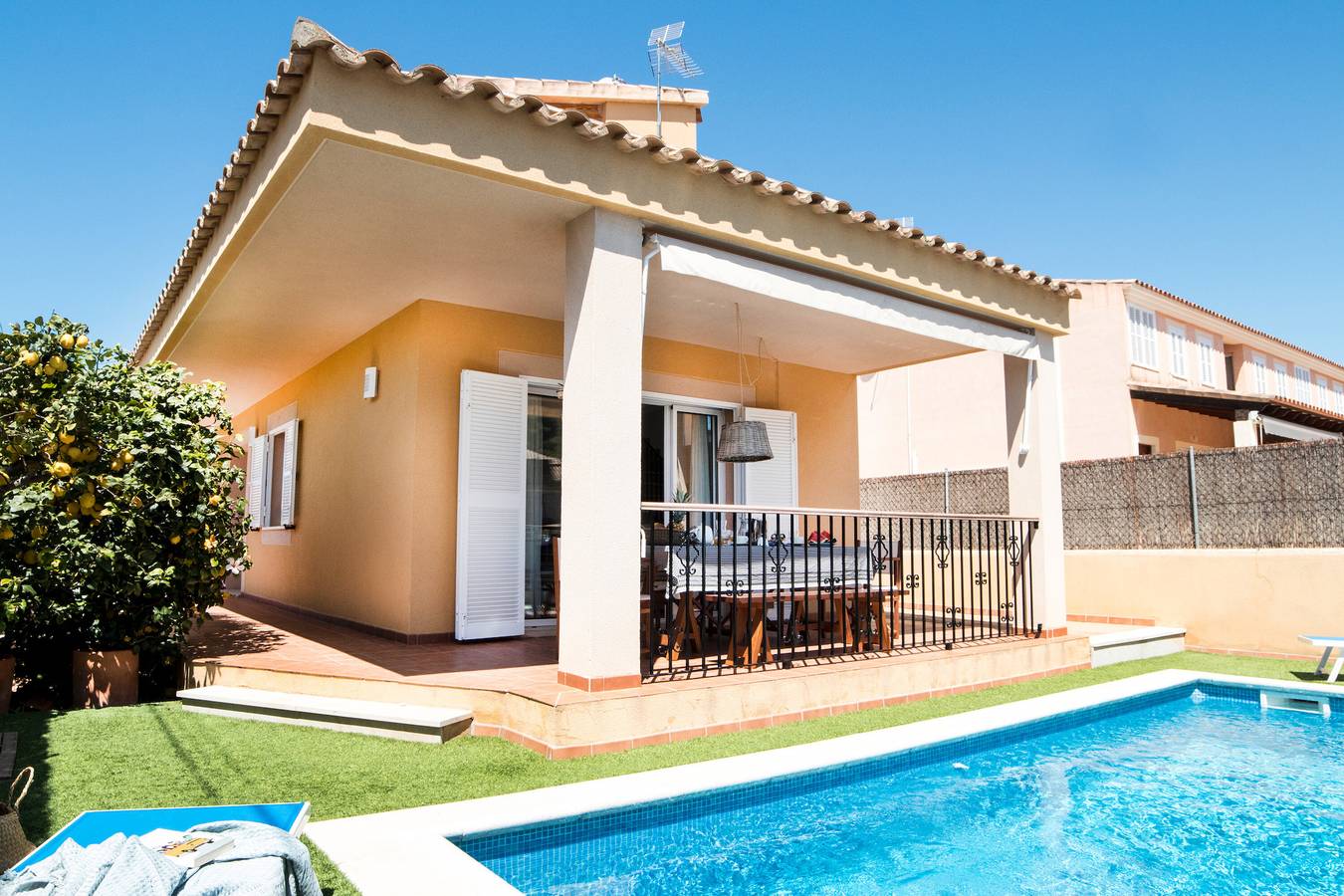 Casa de Férias 'Es Reco' com Piscina Privada, Wi-Fi e Ar Condicionado in Sa Ràpita, Campos (Espanha)