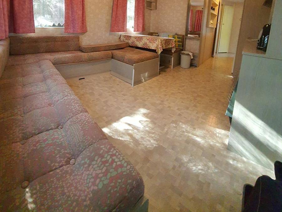 Camping Solaire du Petit Buech - Mobilhome 4 personnes - Mobil-home Vintage 2 chambres in Saint-Pierre-d'Argençon, Région de Gap