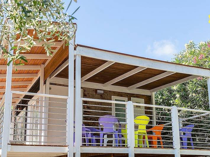 Bungalow für 6 Personen, mit Balkon und Kinderpool in Ligurien - 4