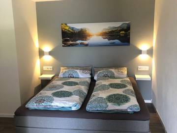 Ferienwohnung für 3 Personen, mit Terrasse im Saarland