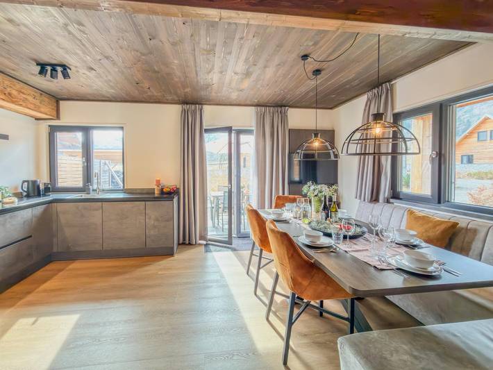 Chalet für 6 Personen, mit Garten und Sauna sowie Balkon, mit Haustier in Kärnten - 4