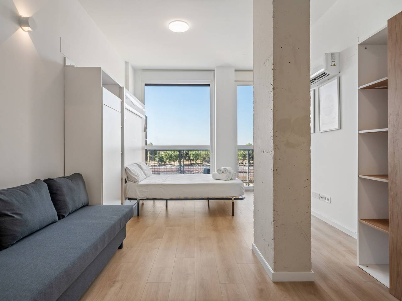 Apartamento entero, Estudio moderno con piscina -  personas in Madrid, Provincia de Madrid