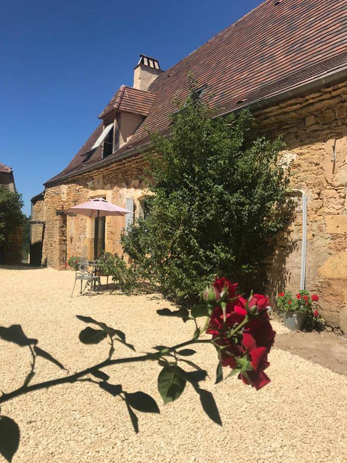 Maison de vacances pour 6 personnes, avec Terrasse et Jardin ainsi que Piscine et Vue à Coux-et-Bigaroque