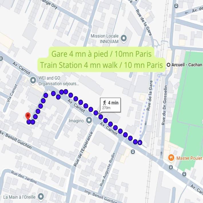 Location de vacances pour 6 personnes, animaux acceptés à Cachan - 2