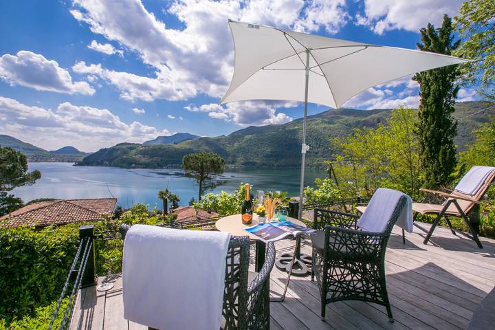 Villa für 5 Personen, mit Terrasse und Pool sowie Seeblick am Luganersee - 2