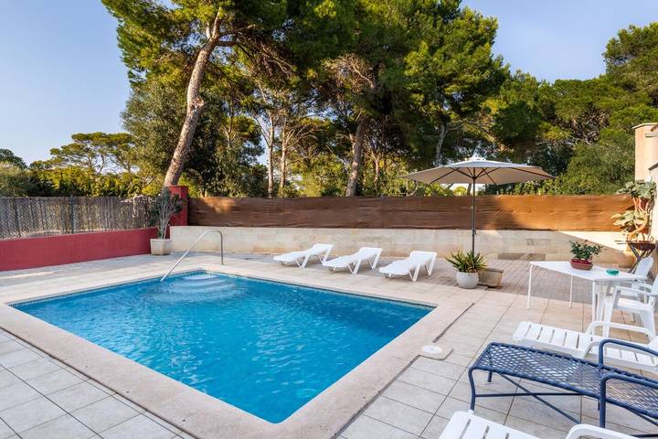 Finca mit Hund für 6 Personen, mit Balkon und Pool in Llucmajor - 3