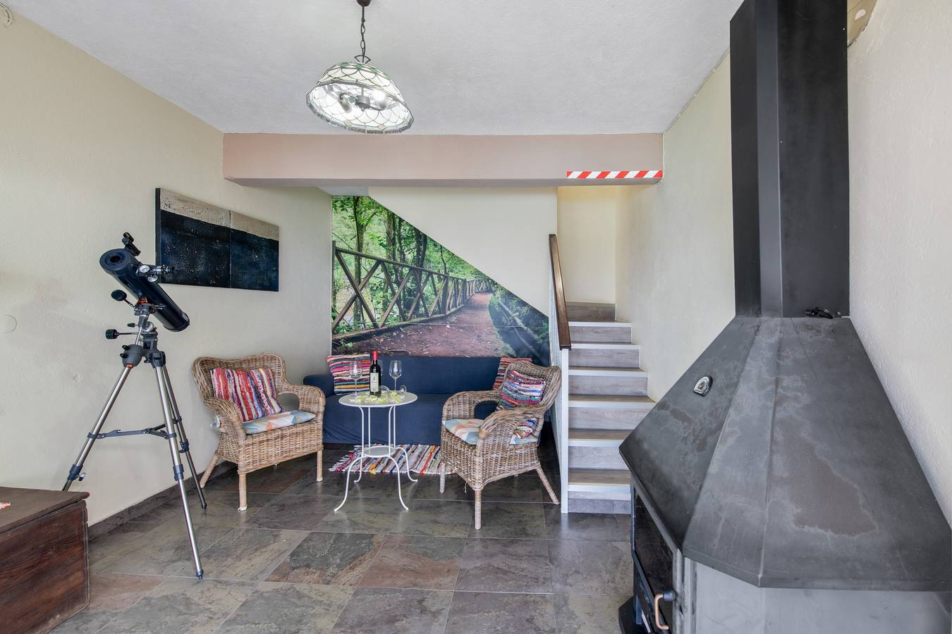Ferienhaus 'Terrazita' mit Meerblick, Wi-Fi und Klimaanlage in El Pinar (Tijarafe), Tijarafe