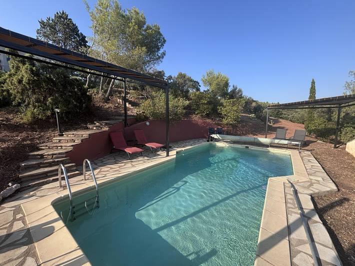 La Garrigue, Belle maison avec piscine in Pierrerue, Côte méditerranéenne (France)