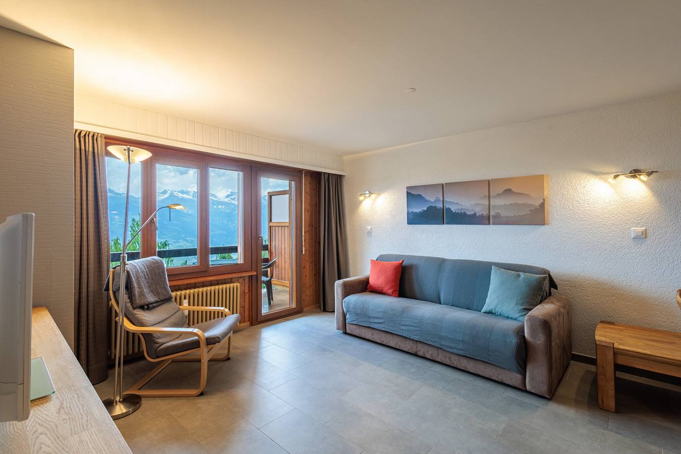 Ganze Wohnung, Bietschhorn 18 - 4 pers - piscine in Nendaz, Walliser Alpen