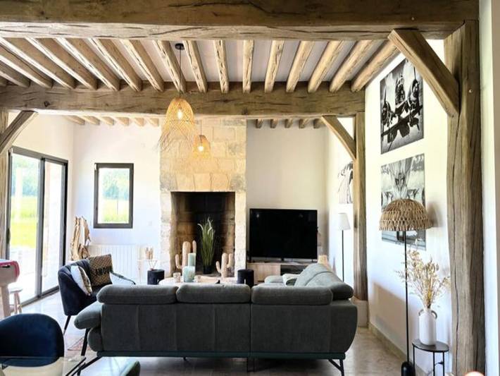 Gîte pour 6 personnes, avec jardin à Tourgéville - 2