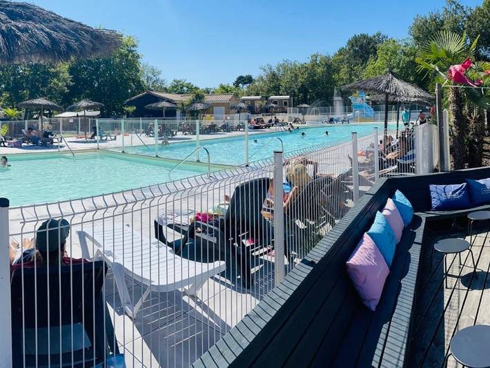 Bungalow für 6 Personen, mit Kinderpool in Gironde