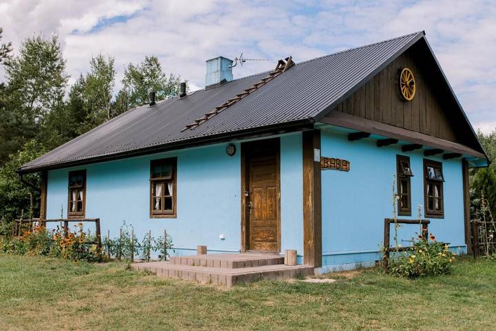 Wiejski domek dla 2 osób, z ogród i sauna, zwierzęta dozwolone w Roztocze