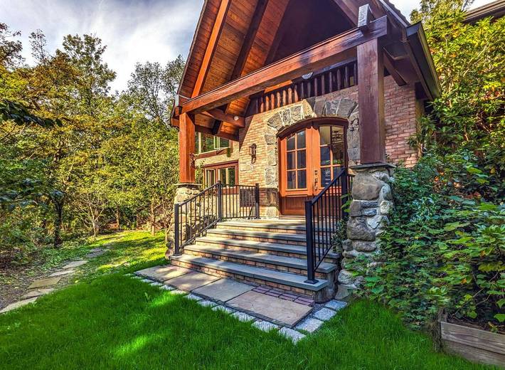 Chalet für 6 Personen, mit Ausblick und Garten - 1