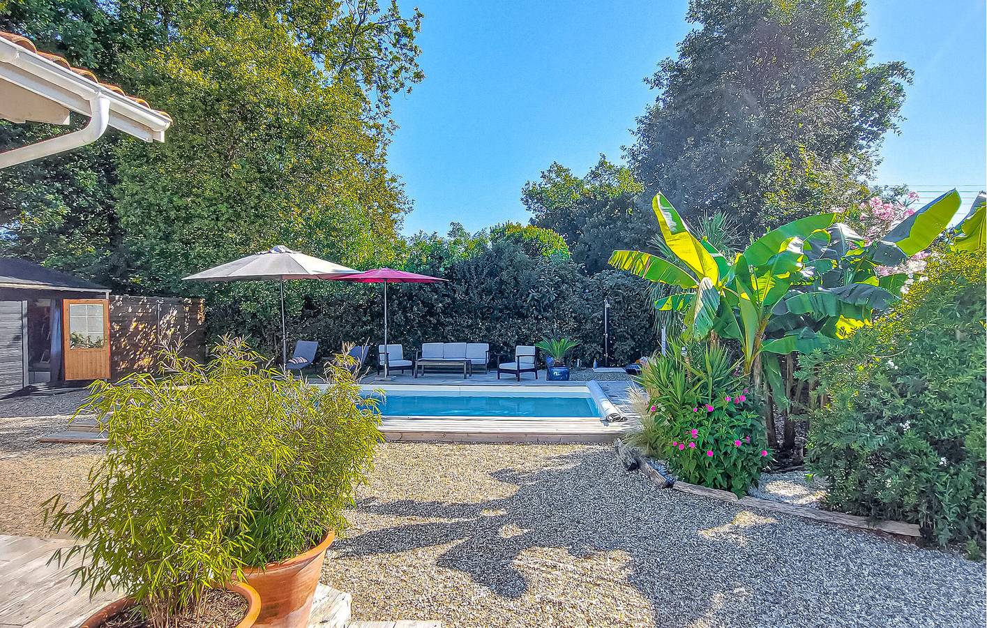 Retiro junto a la playa con piscina y WiFi, a 1,5 km de la playa in Andernos-les-Bains, Region de Arcachon