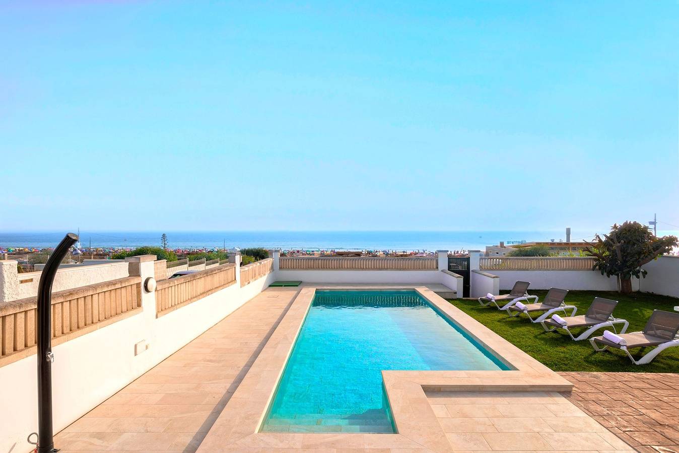 Chalet para 12 personas con balcón in La Barrosa, Chiclana de la Frontera