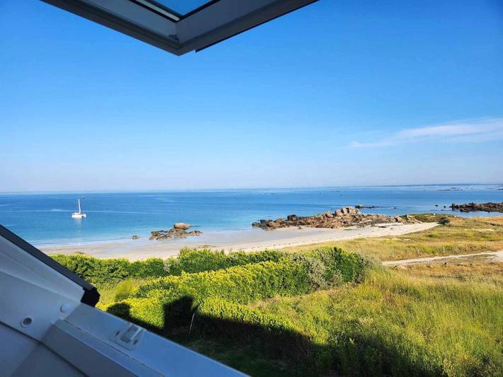 Maison de vacances pour 5 personnes, avec jardin ainsi que vue et terrasse