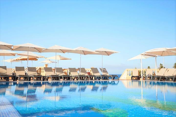 Hôtel pour 2 personnes, avec jardin et piscine dans Playa Migjorn Formentera