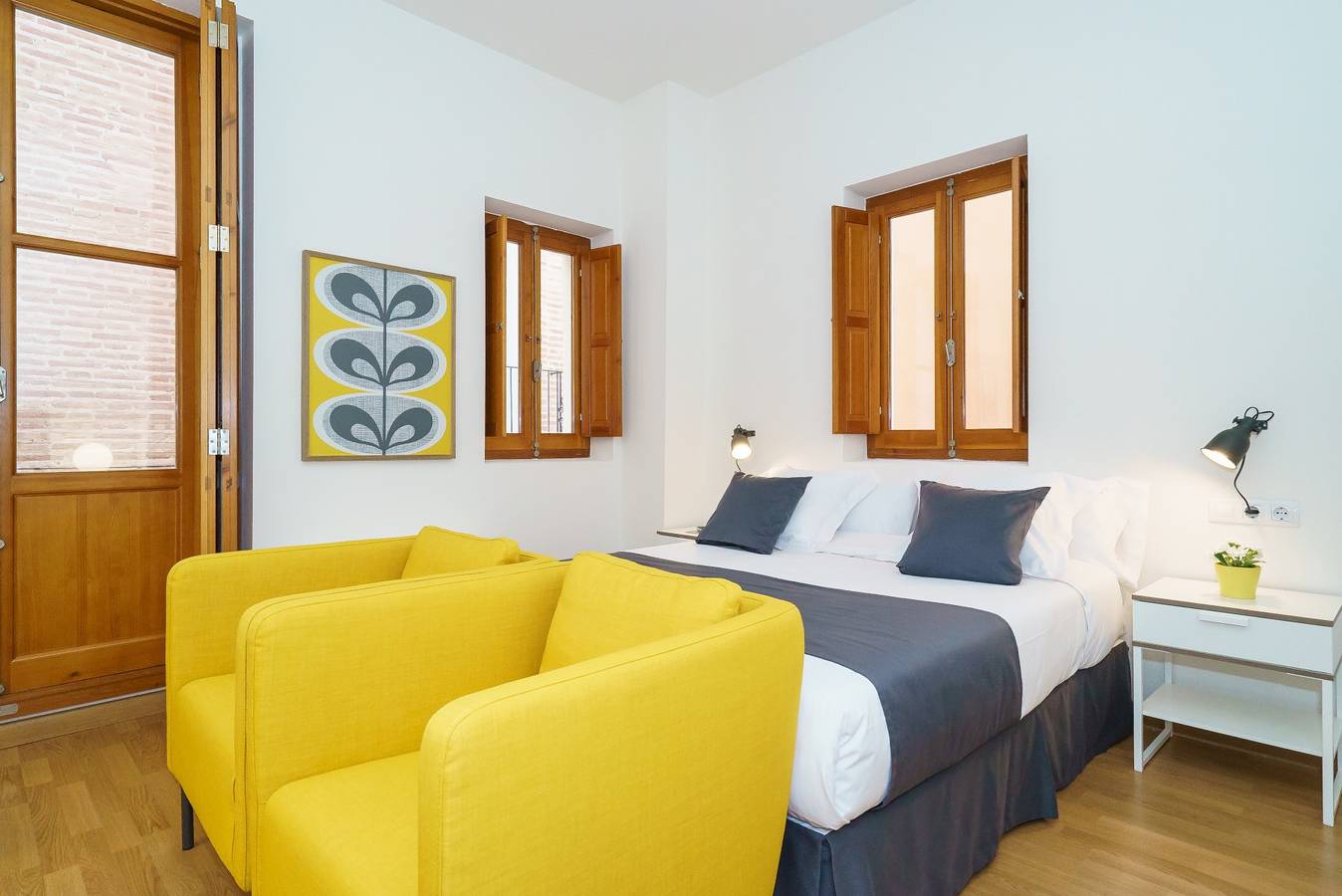 Estudio entero, Estudio para 2 personas con balcón in Valencia City Centre, Valencia