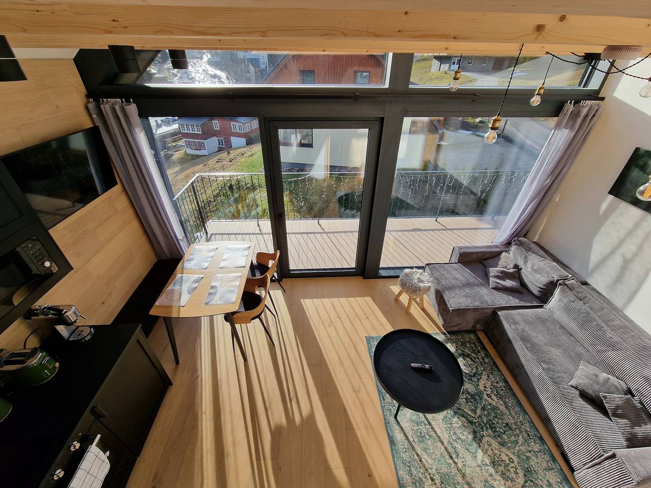 Cały apartament, Apartament w Karkonoszach z widokiem na góry in Pec pod Sněžkou, Trutnov region