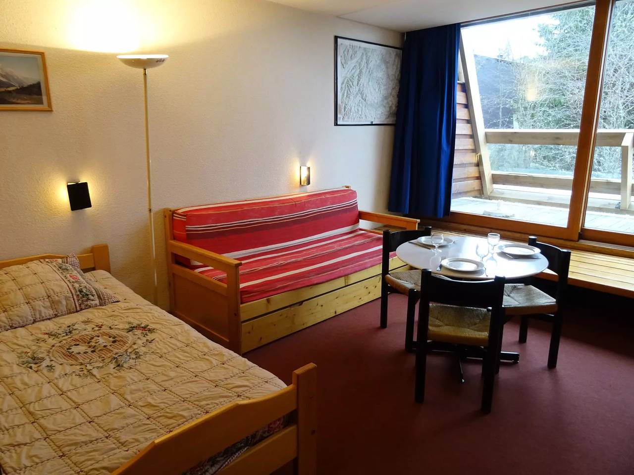 Ganzes Studio, Großes 3-Personen-Studio in Arc 1600, Ski zu den Füßen und in der Nähe von Geschäften in Arc 1600, Bourg-Saint-Maurice