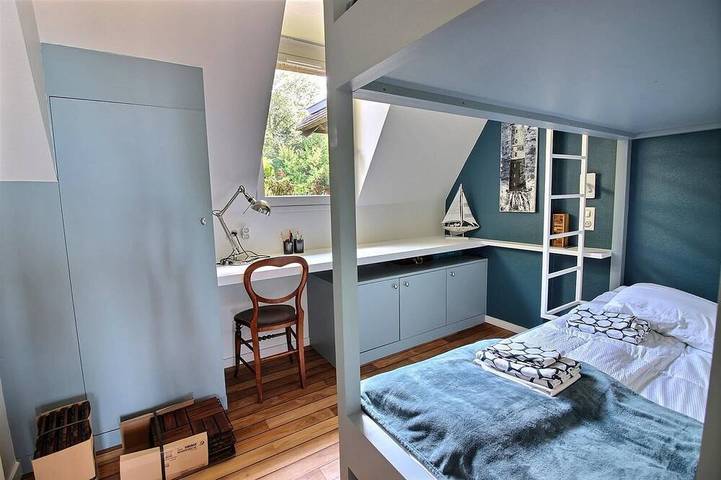 Ganze Wohnung, Neues Dupleix im skandinavischen Stil renoviert, atemberaubende Aussicht, Parkplatz, Innenpool in Deauville, Lisieux und Umgebung