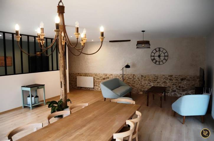Chambre d’hôte pour 3 personnes, avec Terrasse et Jardin
