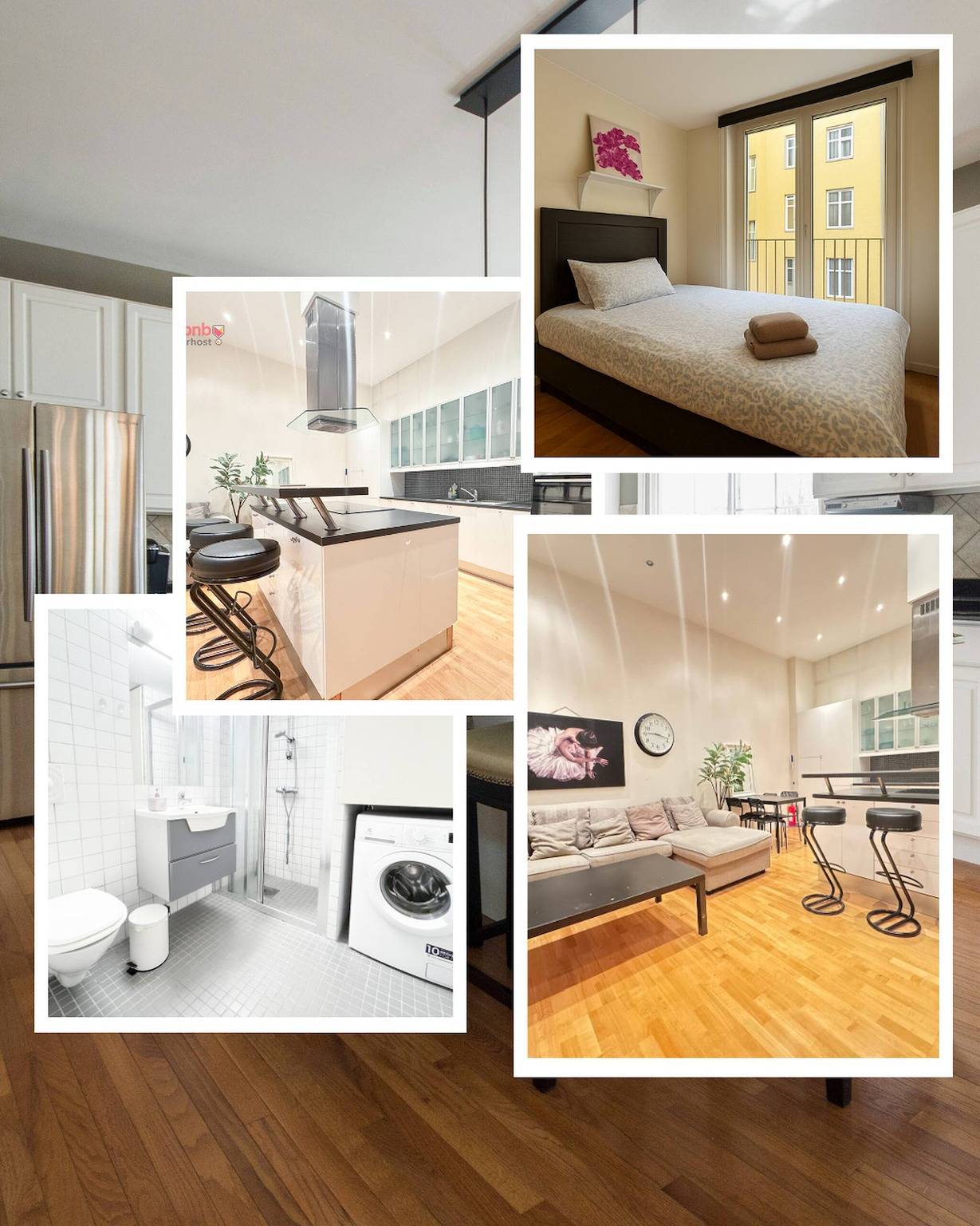 Entire apartment, Live Like Tranquil Urban Oasis King Bed in St. Hanshaugen, Oslo