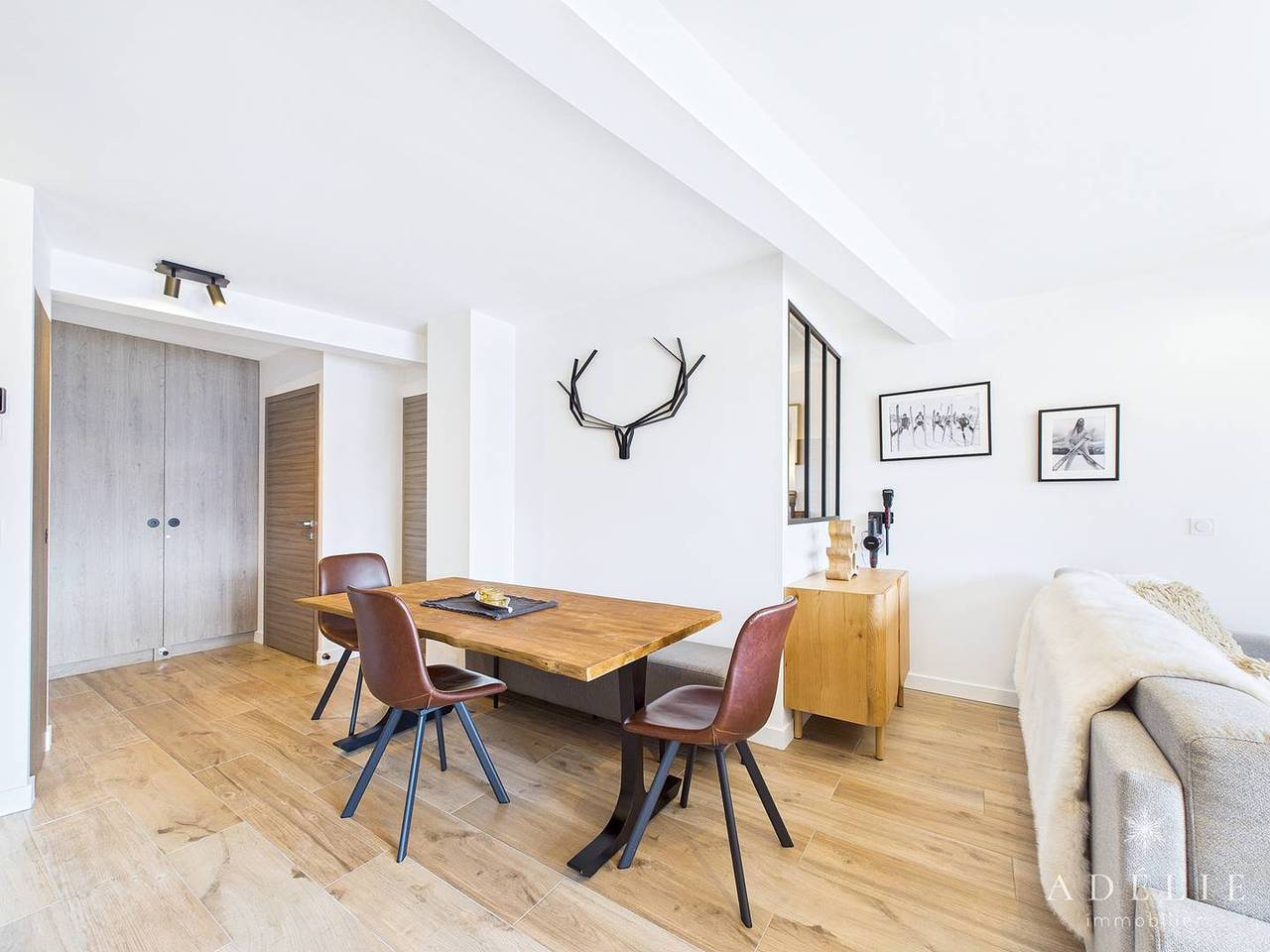 Ganze Ferienwohnung, Apartment with 2 bedrooms sleeping 4 people in a brand new residence in La Rosière, Montvalezan