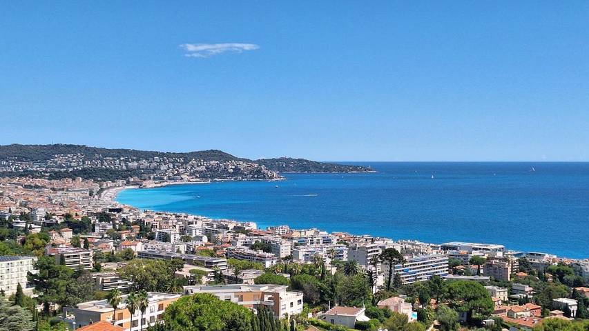 Chambre d’hôte pour 2 personnes, avec jardin ainsi que piscine et vue à Nice