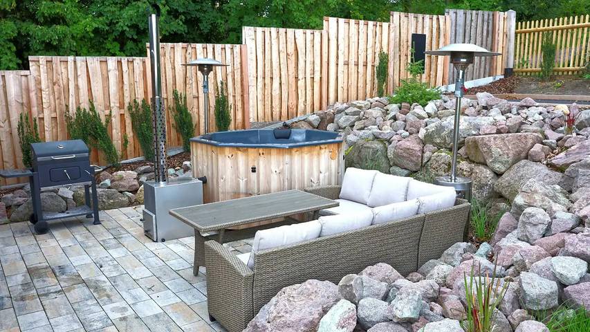 Chalet für 10 Personen, mit Whirlpool und Terrasse sowie Garten und Sauna im Thüringer Wald - 4