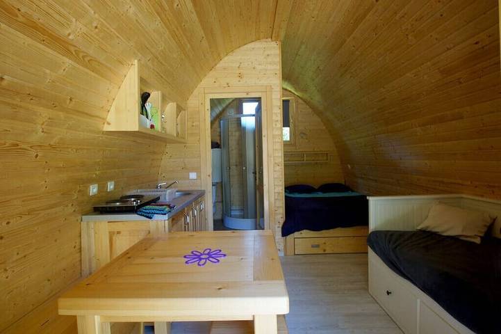 Location de vacances pour 3 personnes, avec jardin et sauna, animaux acceptés à Champvert - 2