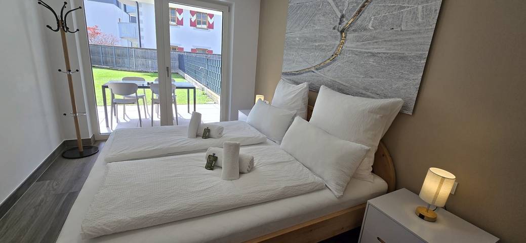 Apartment 'Rosmarin' mit Bergblick, WLAN und Klimaanlage
