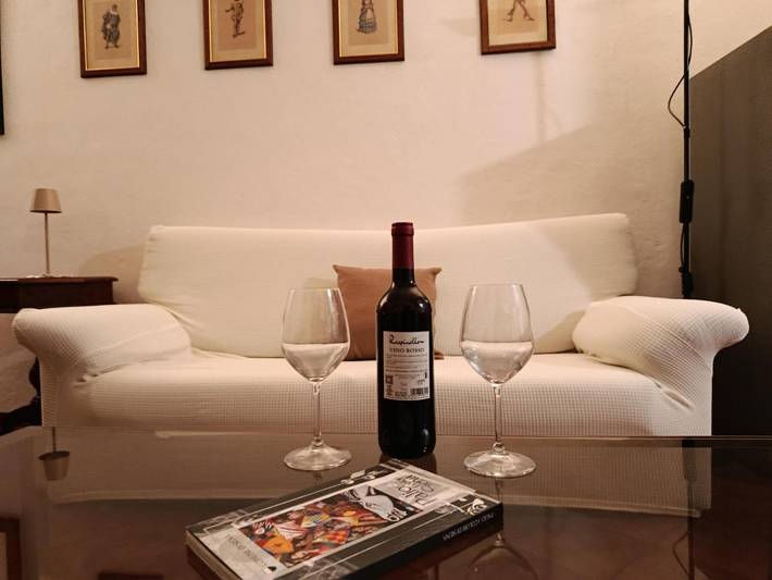 Ferienwohnung für 4 Personen, mit Seeblick und Ausblick in Siena