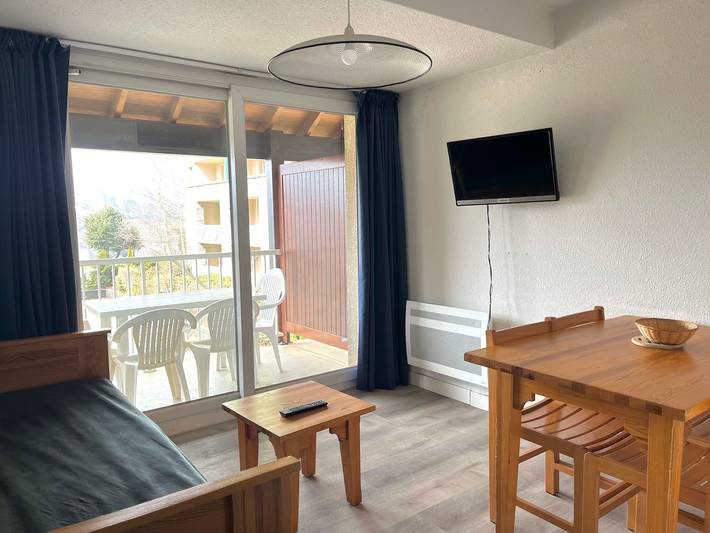 Appartement de vacances pour 4 personnes, avec piscine et balcon, animaux acceptés à Peyragudes