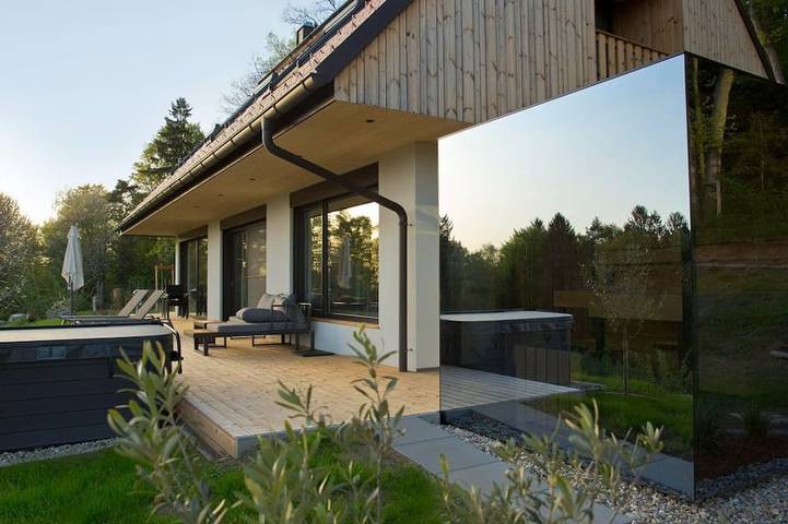 Ferienhaus für 6 Personen, mit Garten und Whirlpool sowie Sauna und Terrasse - 1