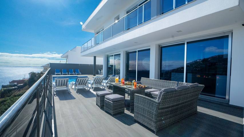 Casa de férias para 8 pessoas, com Varanda e Jardim e ainda Piscina em Ponta do Sol