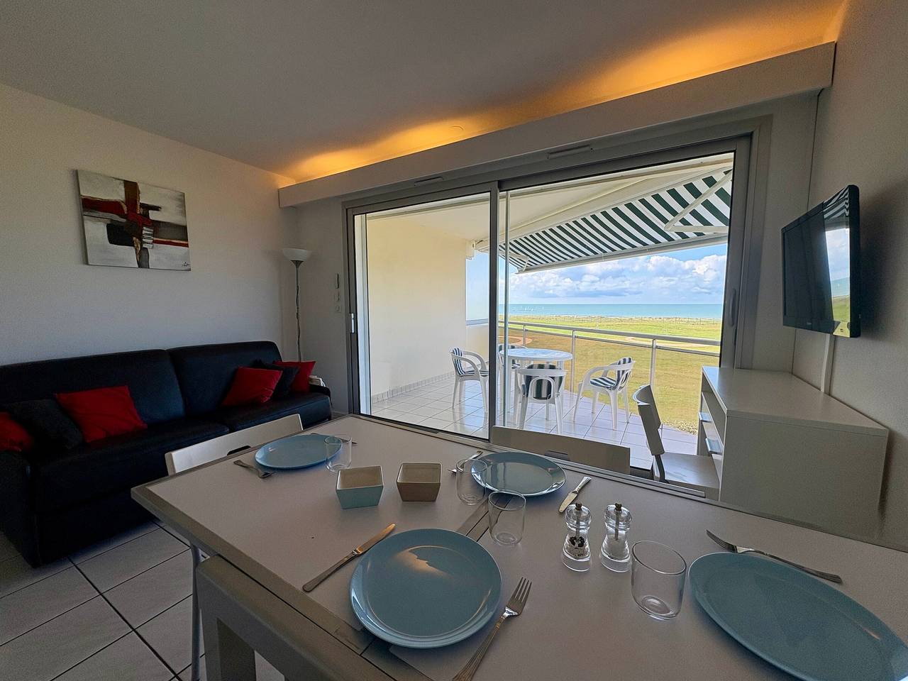 Ganze Wohnung, Gemütliche Wohnung, Meer- und Golfblick - 4 Pers. in Saint-Jean-de-Monts, Vendée