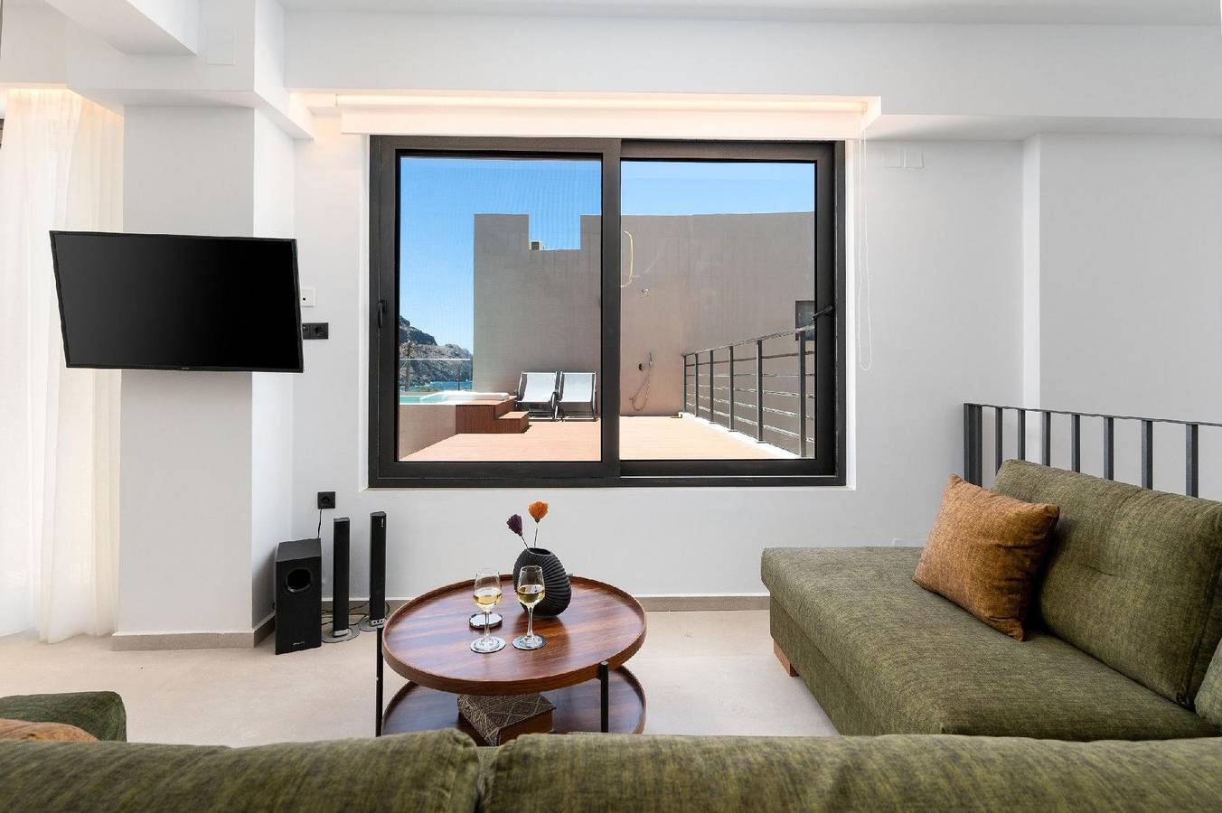 Neue Villa Dandelion, Privater Pool, 100m zum Strand in Plakias, Rethymno und Umgebung