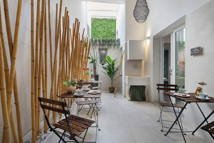 Bed and Breakfast 'Aura Ionica Room Diamante' with Wi-Fi and air conditioning in Porto Cesareo, Tarantobukten