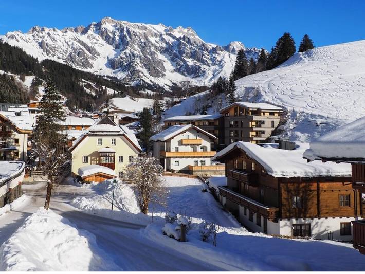 Hütte für 2 Personen, mit Balkon/Terrasse und Terrasse, mit Haustier in Dienten am Hochkönig
