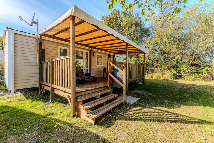 Maison de vacances pour 6 personnes, avec jardin à Parentis-en-Born