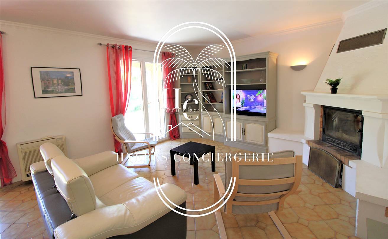 Villa für 8 Personen mit Garten in Hyeres, Toulon Region