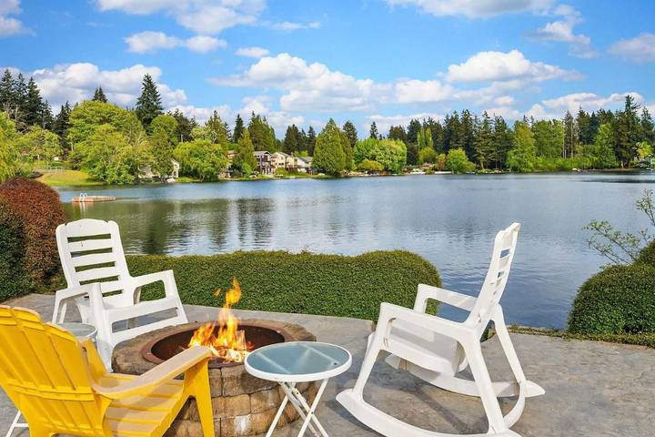 Casa de vacaciones para 4 personas, con vistas al lago además de jardín y terraza - 1