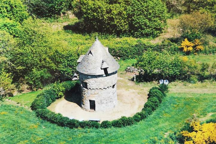 Maison de vacances pour 2 personnes, avec Jardin à Lanmodez